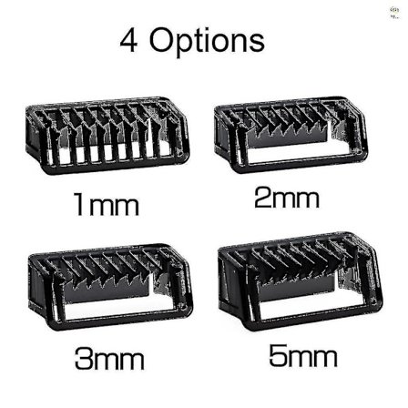 Guidekam kompatibel med Philip Oneblade Rakapparat Ersättningsskäggtrimmer Guidekam 2 mm