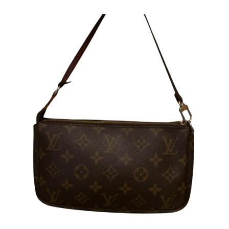Louis Vuitton Vintage, Pre-Owned Pocket Accessories Bruin, Dames, Maat:ONE Size