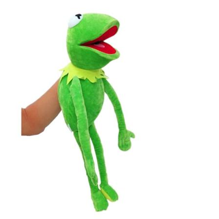 60 Cm Kermit The Frog Handdocka Mjuk Plyschgåva