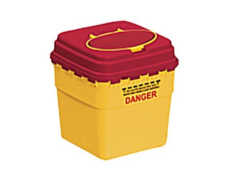 SARSTEDT Kanylburk MultiSafe euroMatic 3l - Lyreco - Sjukvård och omsorg - Inredning - Riskavfallshantering