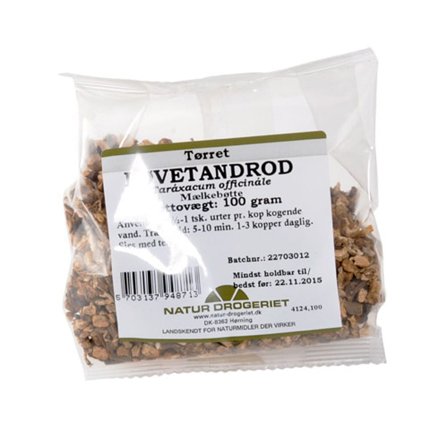 Natur Drogeriet Løvetand Rod 100 g, Helse & Madvarer, Krydderier, Øvrigt