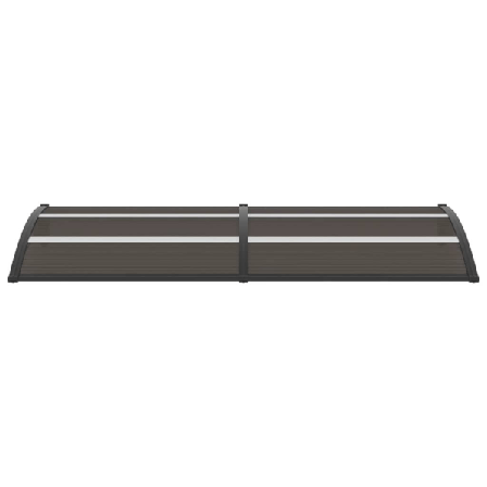 Vidaxl Entrétak Svart 240x80 Cm Pc Svart
