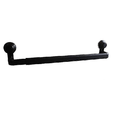 Sugpropp Handdukshängare Utdragbar Icke-borrande Väggmonterad Stång För Kök Badrum