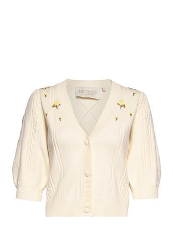 Donnie Cardigan Cream Notes Du Nord