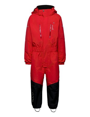 Penguin Snowsuit Kids Red ISBJÖRN Of Sweden