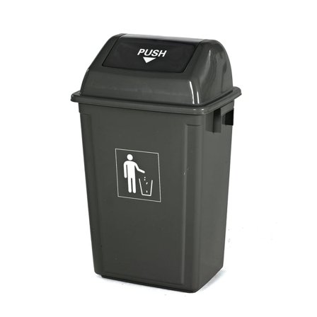 General waste swing bin, 750x455x320 mm, 60 L
