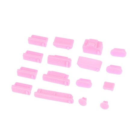 16st/ set Laptop dammplugg Set USB Port VGA gummiskydd