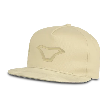 Gorra Macna Snapback 3D Logo Beige Ajustable