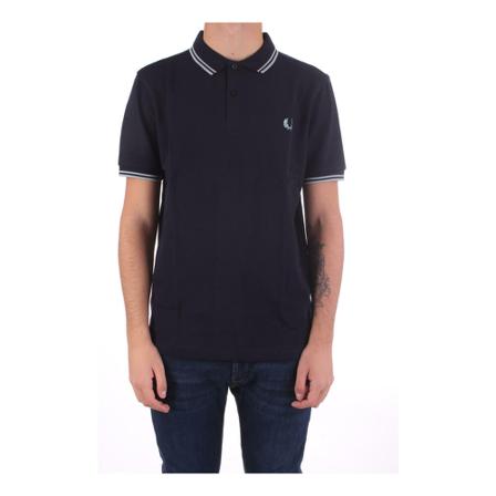 Fred Perry Polo Shirts blå, Herr, Herr, Storlek: L