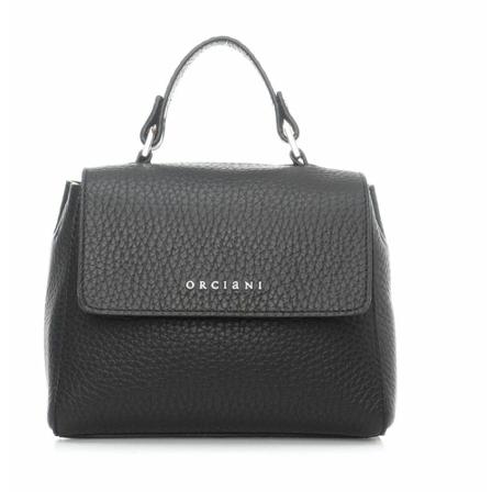 Orciani, Handbag B02019 SOF 22 Zwart, Dames, Maat:ONE Size