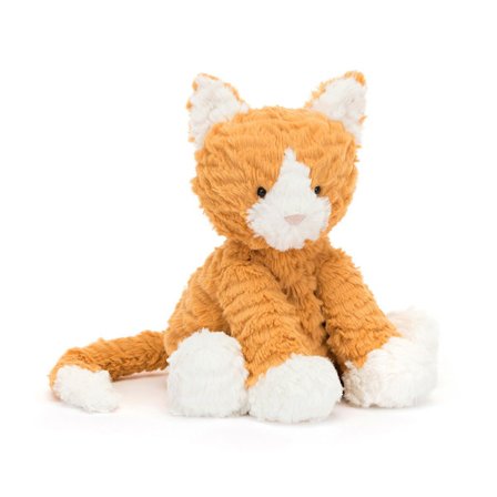 Jellycat 23 cm Fuddlewuddle Ginger Cat blødt legetøj