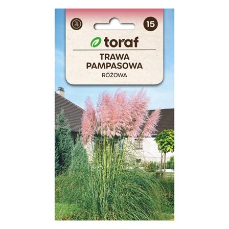 Pampasruoho siemeniä vaaleanpunainen - Upea koristeruoho hopeanvaaleanpunaisilla ripsetupsuilla