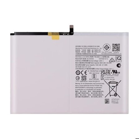 Internt batteri för Samsung Galaxy Tab A7 7040mAh Original EB-BT500 Samsung Black