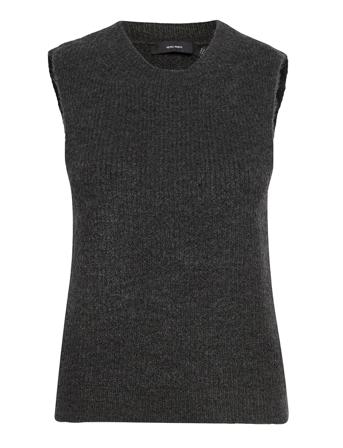 Vmolina Sl O-Neck Vest Grey Vero Moda