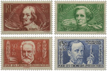 Frankrig 1936 - YT 330-333 - Postfrisk