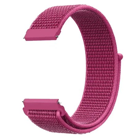 20 22mm Nylon Klockarmband För Garmin Vivoactive 3 4 5/Venu 2 Plus/Venu 3/Forerunner 55 158 265 965 745 645 255 Music Loop Armband