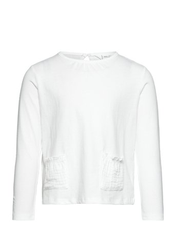 Mango | Long-Sleeved T-Shirt With Pockets | 92