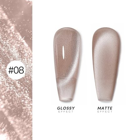 AS 15ml Magnetisk Katt Gel Nagellack Cat Eye Glitter Effekt Semi Permanent 36 Färger Soak Off UV Gel Lack Manikyr Nagelkonst