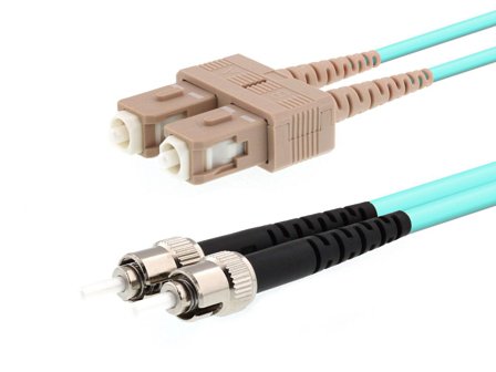 MicroConnect Nettverkskabel - ST/PC-multimodus (hann) til SC/PC-multimodus (hann) - 2 m - fiberoptisk - 50 / 125 mikroner - OM1