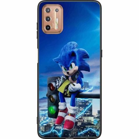 Motorola Moto G9 Plus Svart Skal Sonic The Hedgehog