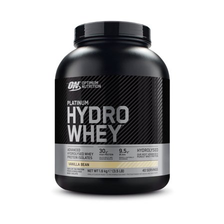 Optimum Nutrition Platinum Hydrowhey - 1,6kg - Vanilla Bean - Proteinpulver, Kosttillskott, Protein, Proteinpulver