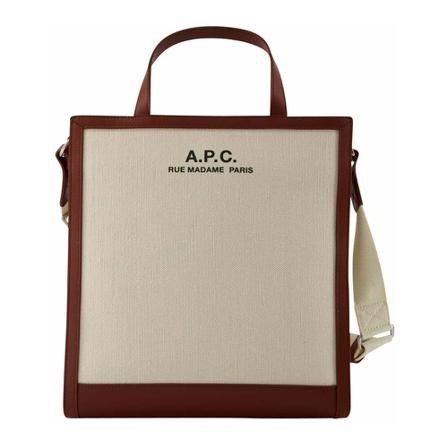 A.p.c., Camille Tote Beżowy, Kobieta, Rozmiar: ONE Size