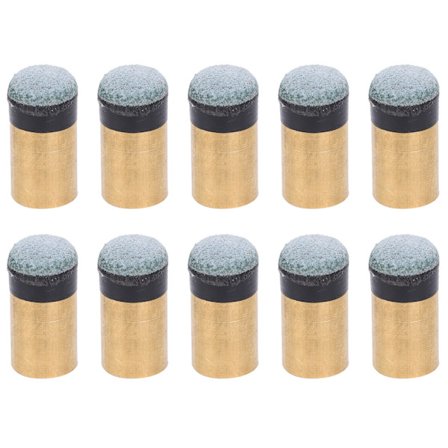 10 stk/pose biljardballtilbehør Pool Cue Nine Balls Club Erstatningsskrutupper 12MM