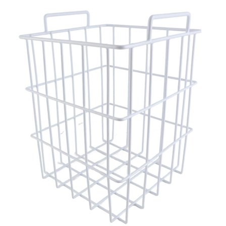 Fryser Trådkurve Høj Kapacitet Dyb Køleskabsorganiseringskurv til Køkkenmad