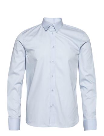 M. Paul Stretch Shirt Tops Shirts Business Blue Filippa K