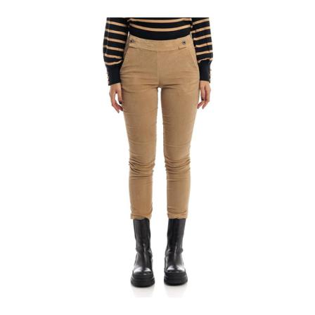 Liu Jo Slim-fit Broek , Beige , Dames , Maat: W25