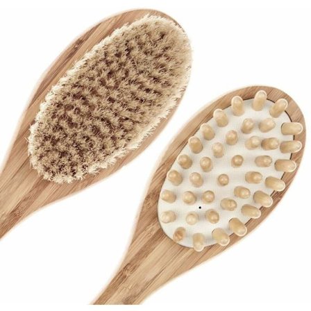 Tørkebørste i tre for bad - Naturbust