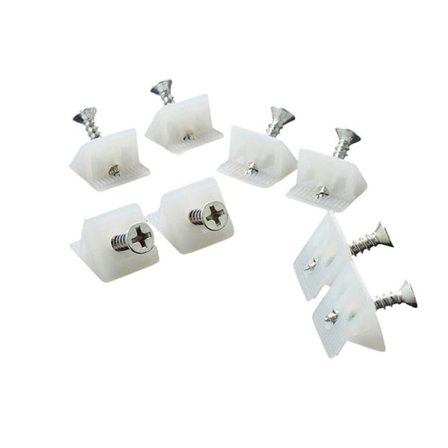 Huonekalukiilat ripustettavien laatikoiden pohjien ja kaappien takaseinien kiinnittämiseen, 30 kiilaa