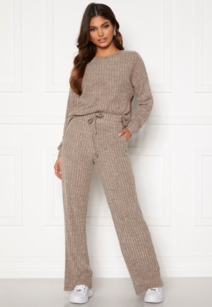 Sisters Point Virna Pants 206 Sand Melange Klær