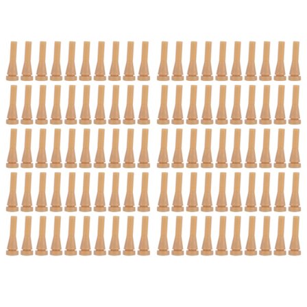 100 STK Fjerkræ Plukker Maskine Gummi Plukker Udskiftning til Ænder Kyllinger Gæs Gullig Pink