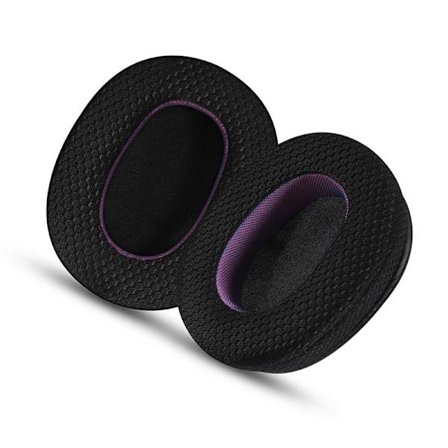 Sony ULT WEAR -kuulokkeiden korvatyynyt (verkkokangas), musta/violetti, 2 kpl