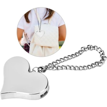 Personlig 130db alarm nøglering, personlig sikkerhedsalarm nøglering til kvinder og studerende