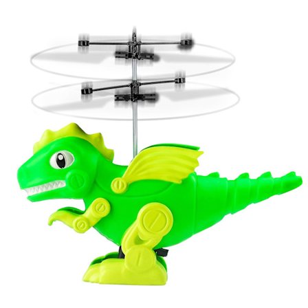 Flygende ballleker for 5 6 7 8 år gamle gutter, Rc Robot Dinosaur Fl