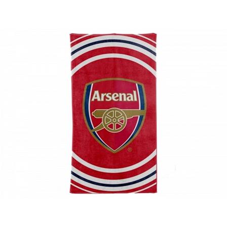 Arsenal FC Officiell Pulse Design Handduk One Size Röd/Vit/Blå Red/White/Blue One Size