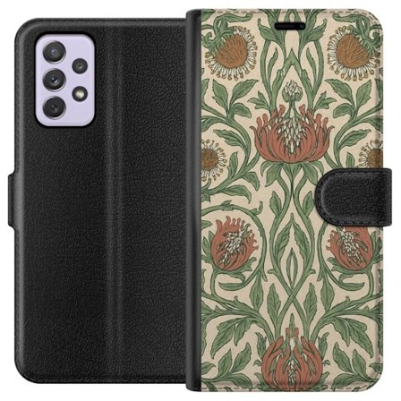 Kompatibel Tegnebogsetui til Samsung Galaxy A52s 5G Blad Detaljer