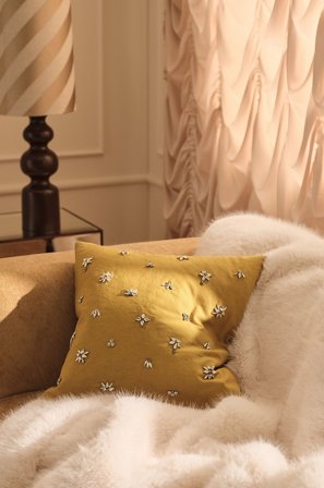 Staycation - Putetrekk Fab - Gul - Pynteputer & putetrekk - 50X50 - Fra Homeroom