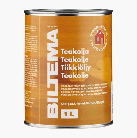 Teakolja 1 liter - Biltema