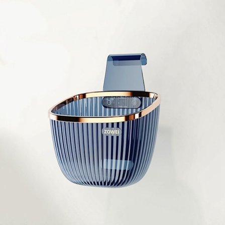 Hængende opbevaringskurv Kosmetikdispenser BLÅ