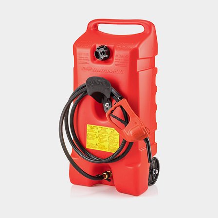 Brændstofvogn / brændstoftank på hjul med pistolhåndtag Scepter Flo 'N Go Duramax, 53 liter
