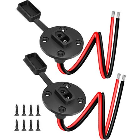 SAE-kontakt, Electop solcells väderbeständig SAE-uttagssida väggport, SAE-kabel snabbanslutning panelmontering universell plan