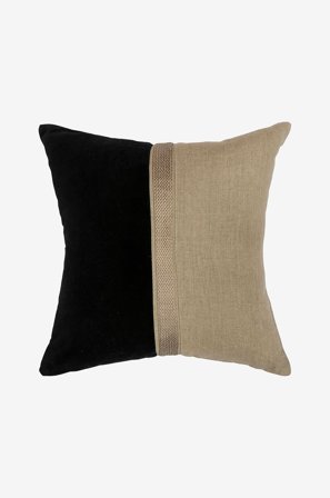 Halvor Bakke - Arthur Pudebetræk - Sort - Pyntepuder & pudebetræk - 50X50 - Fra Homeroom