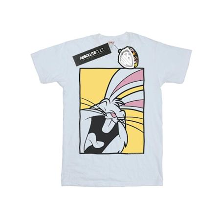 Looney Tunes Herr Bugs Bunny Skrattande T-shirt 5XL Vit White 5XL