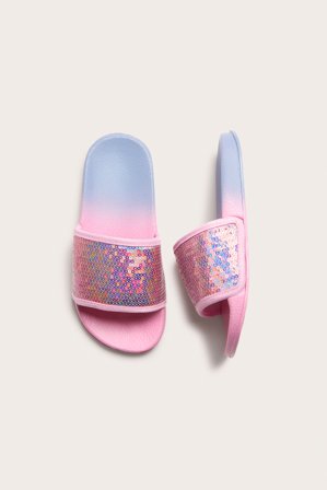 Kappahl | Sandaler med paljetter | Ljusrosa