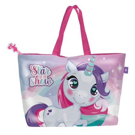 Unicorn Sparkle strandväska 48 cm