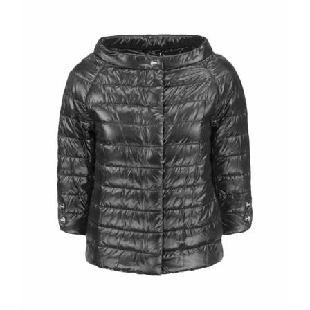 Herno, Elsa - 3/4 Sleeve Jacket Zwart, Dames, Maat:S,nylon