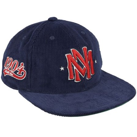 Mitchell & Ness - Blå snapback Keps - 1904 Deadstock Navy Snapback @ Hatstore